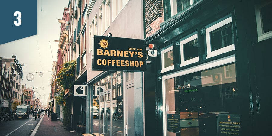 BARNEY'S COFFEESHOP AMSTERDAM